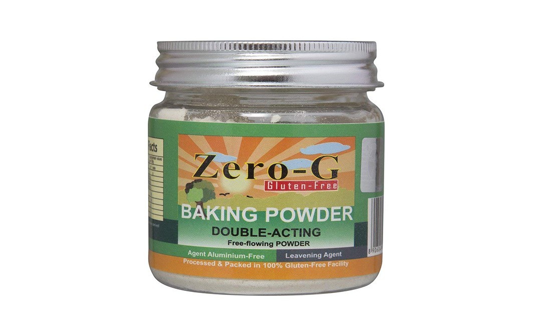 Zero-G Baking Powder Double-Acting   Glass Jar  100 grams
